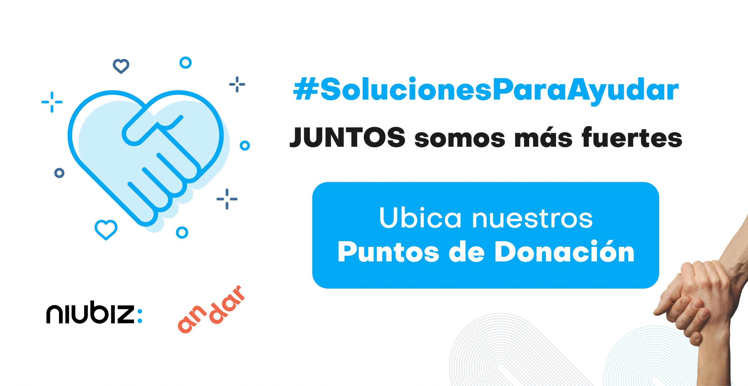 #SolucionesParaAyudar Juntos hacemos la diferencia